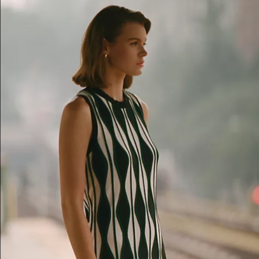 NWT Eva Franco Mod Knit Midi Dress